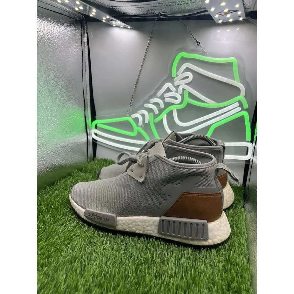Adidas‎ Mens NMD C1 TR Trail Gray Chukka Boots Size 7 S81835